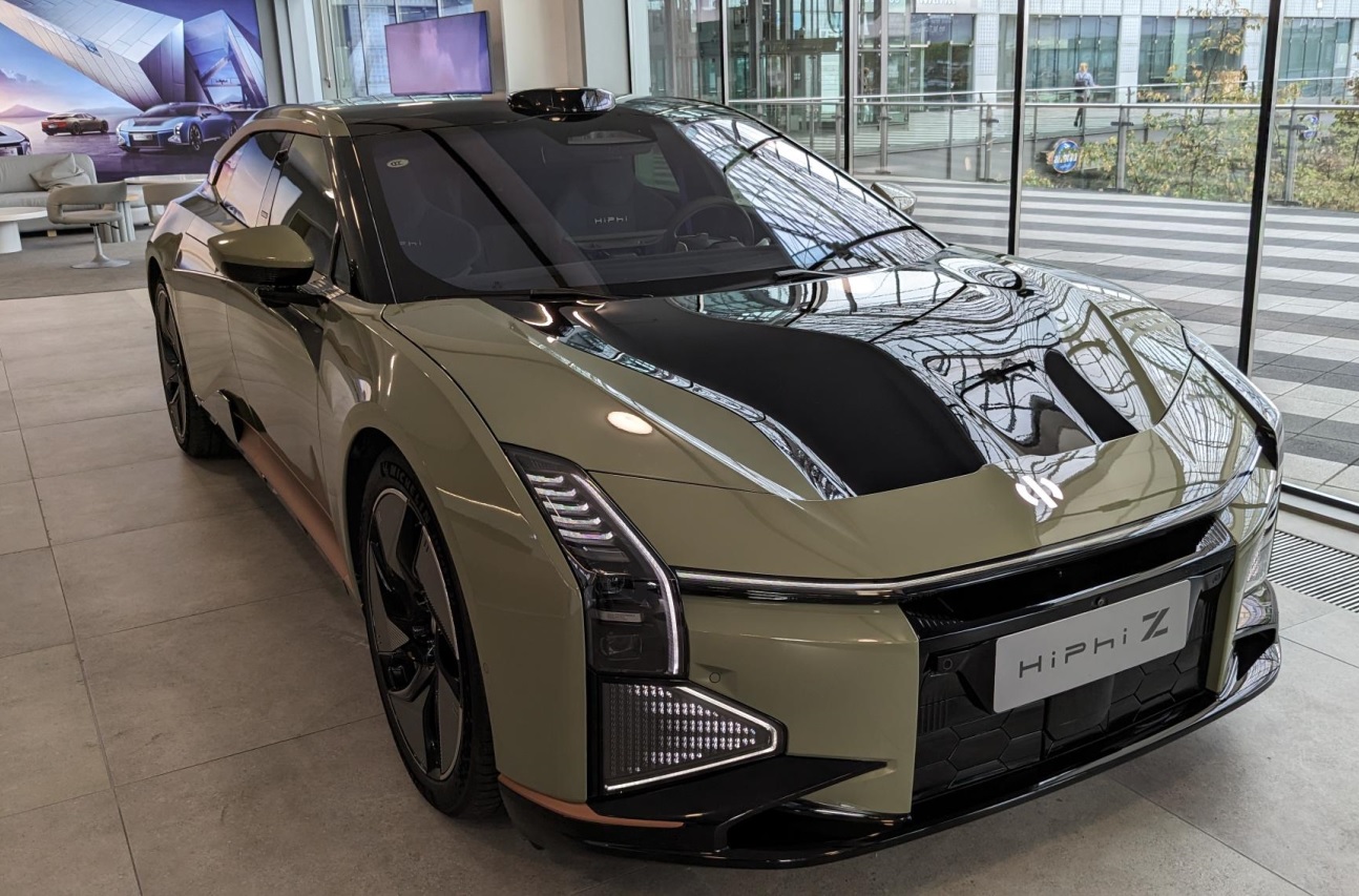 HiPhi marché européen HiPhi Z