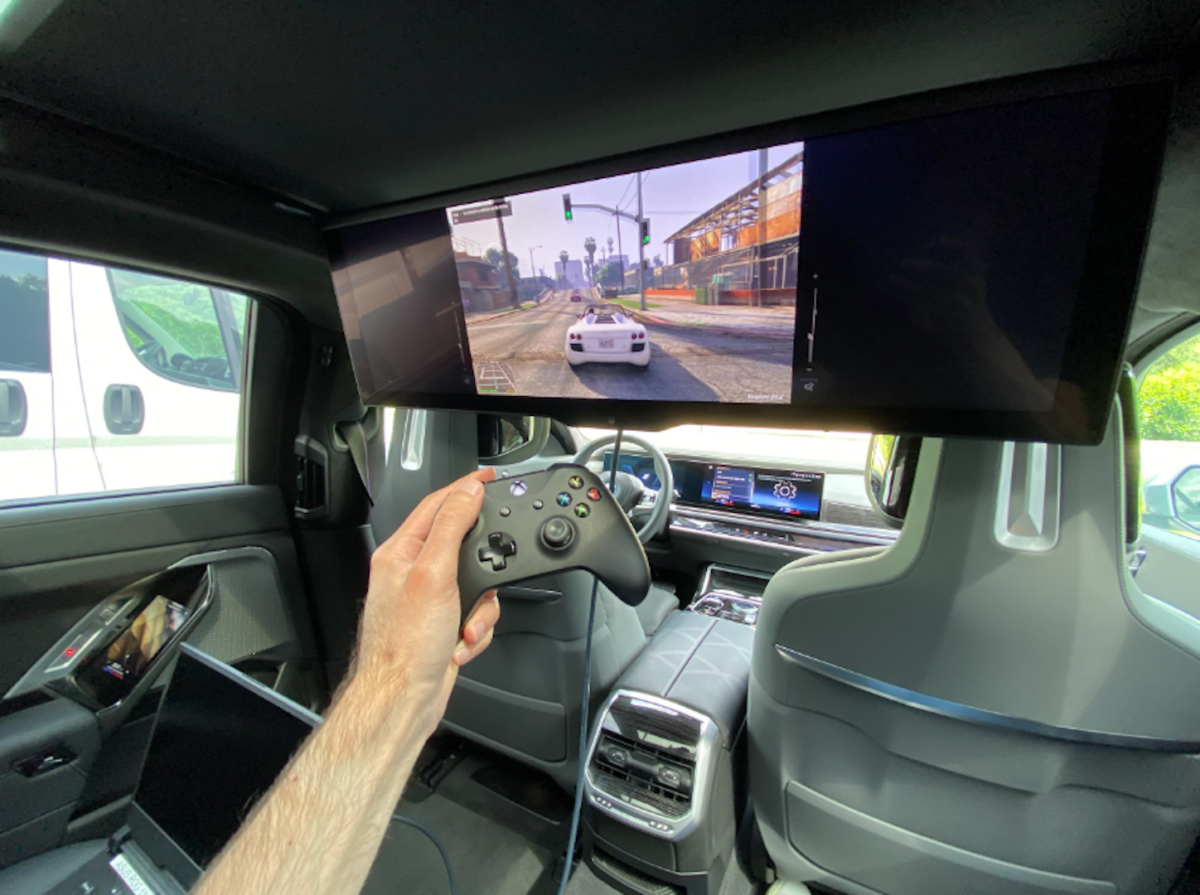 la voiture électrique bmw idéale pour les gamers (ou presque)