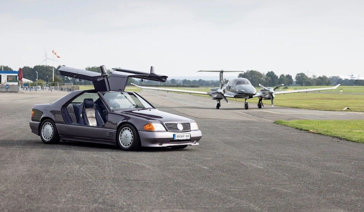 mercedes customisée des 80’s : une enchère atteint 300 000