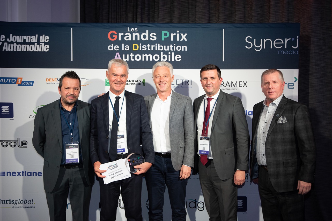 concession de l'année 2023 : toyota argenteuil du groupe vauban,