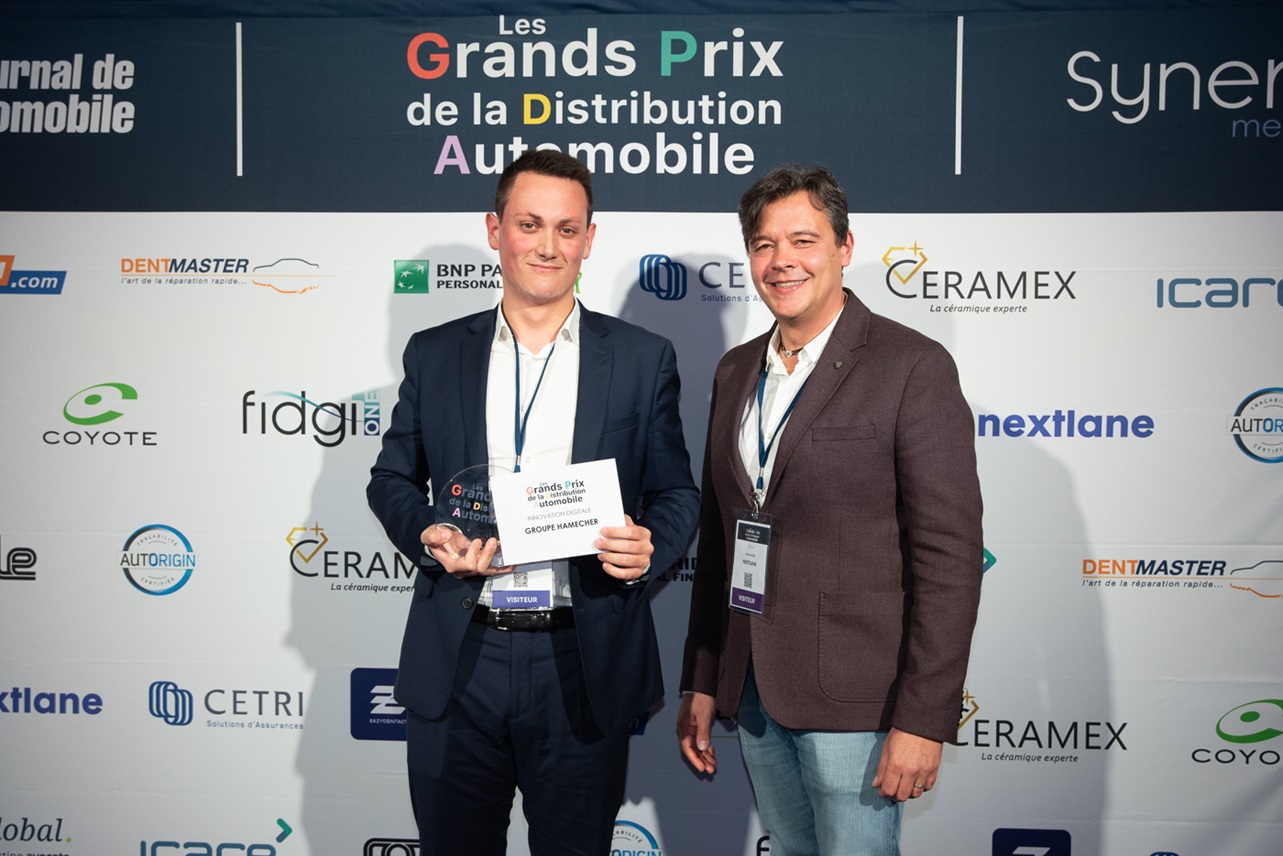 le groupe hamecher remporte le prix de l'innovation digitale gpda