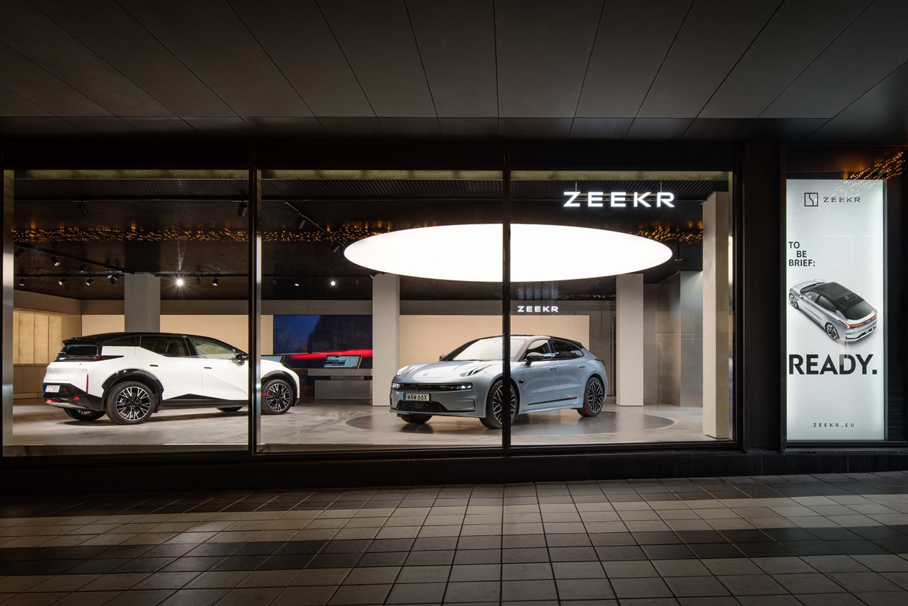 Zeekr showroom Stockholm