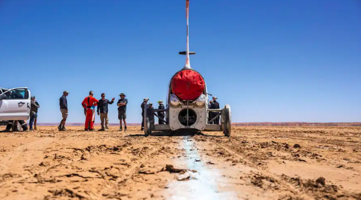 recherche pilote pour le projet bloodhound visant à atteindre 1287