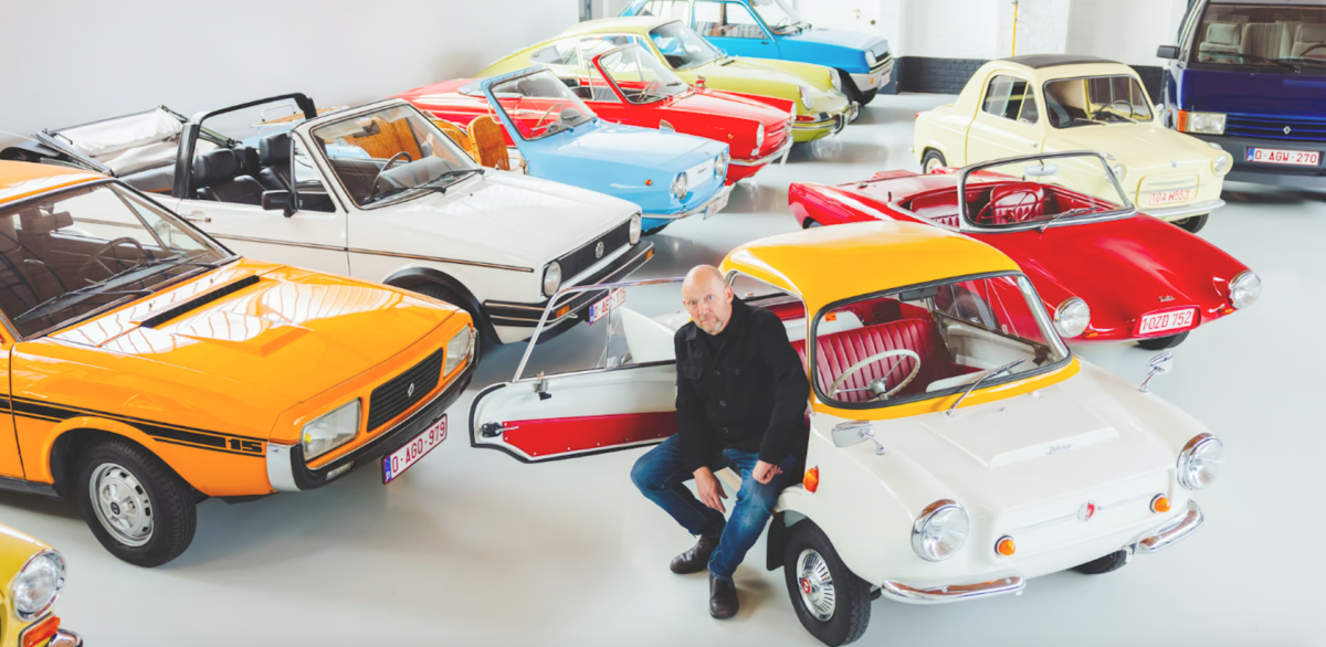 rencontre avec un collectionneur de voitures hors du commun