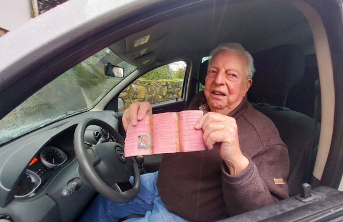 un conducteur hors pair, andré, célèbre ses 100 ans