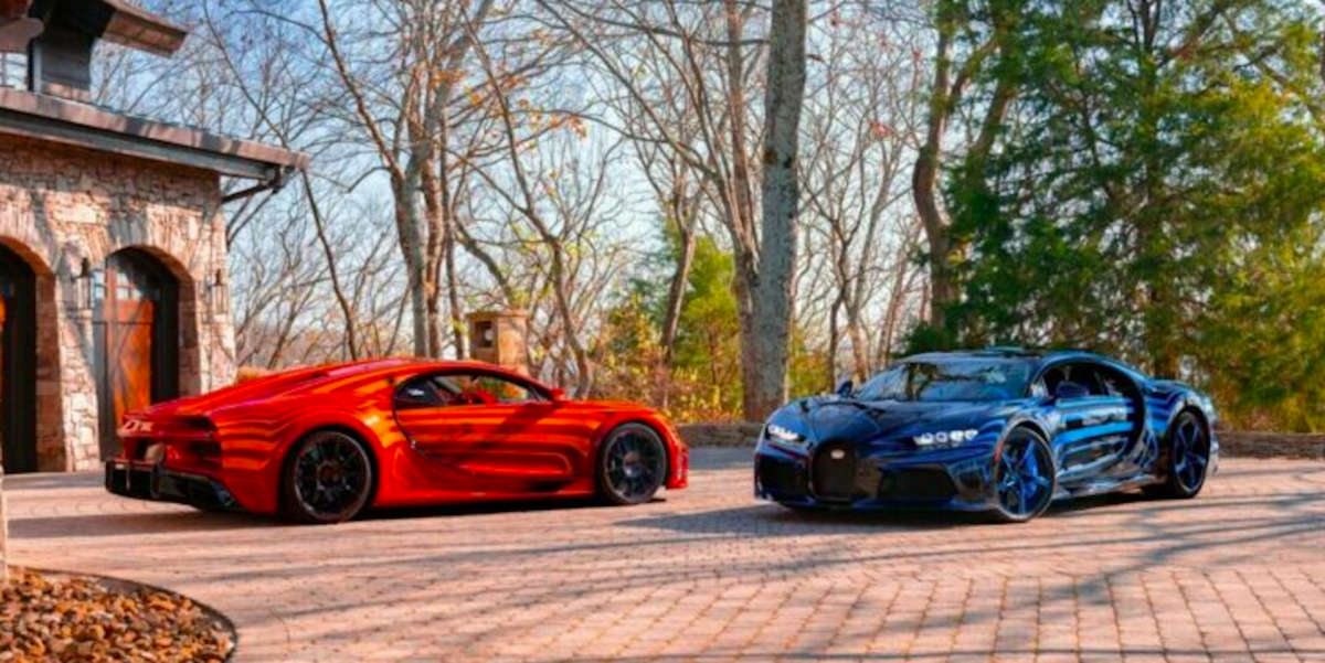 ce couple s'offre chacun une bugatti chiron super sport :