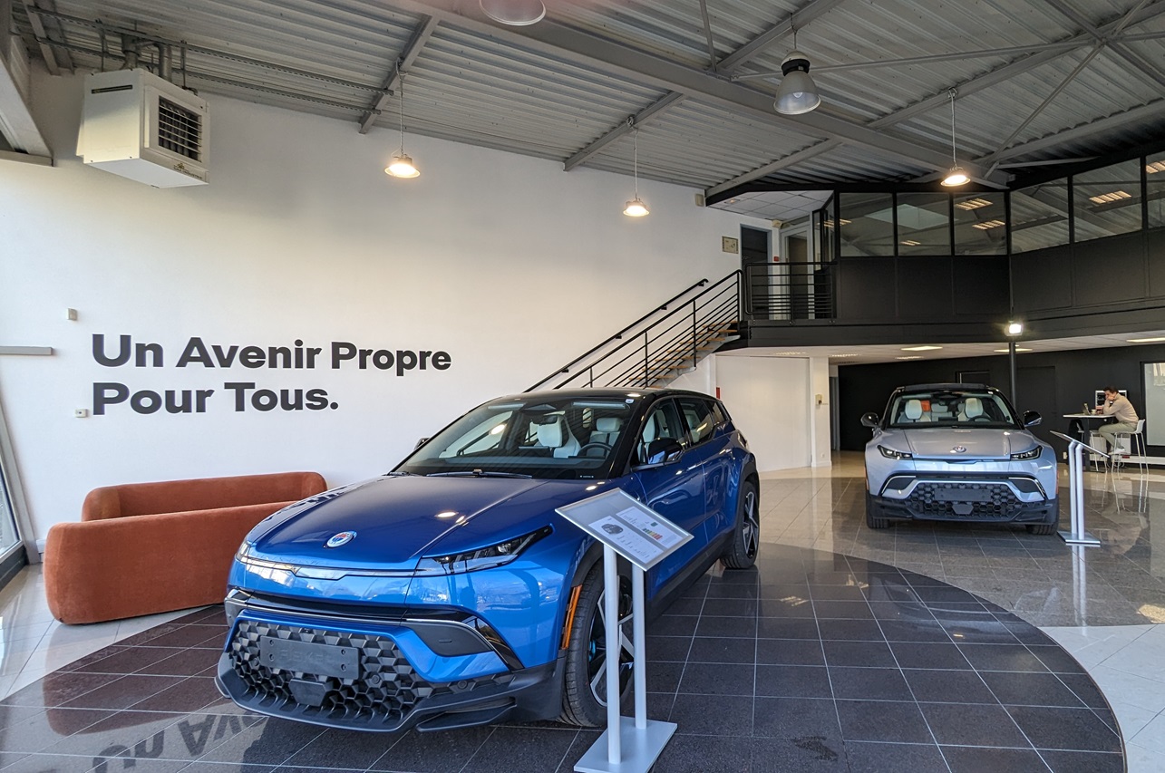 Fisker réseau de distribution