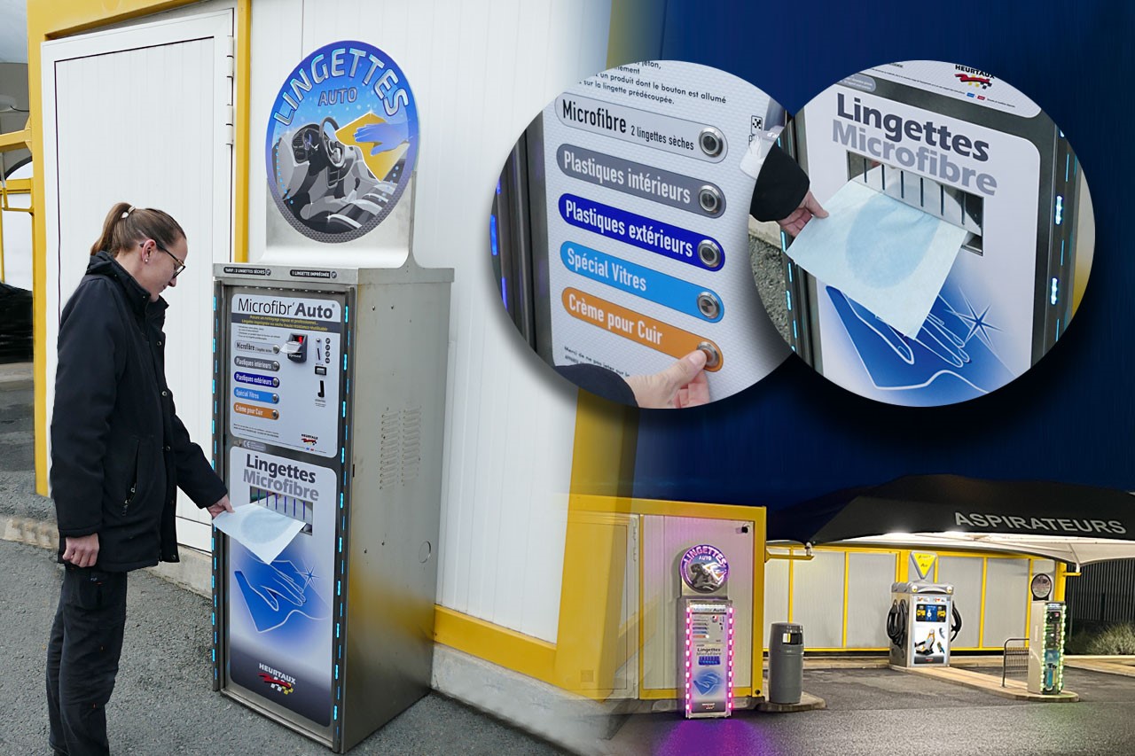 Heurtaux distributeur lingettes