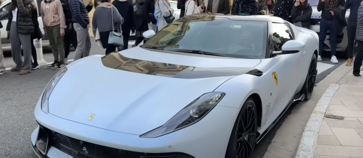la nouvelle voiture de fonction impressionnante de charles leclerc