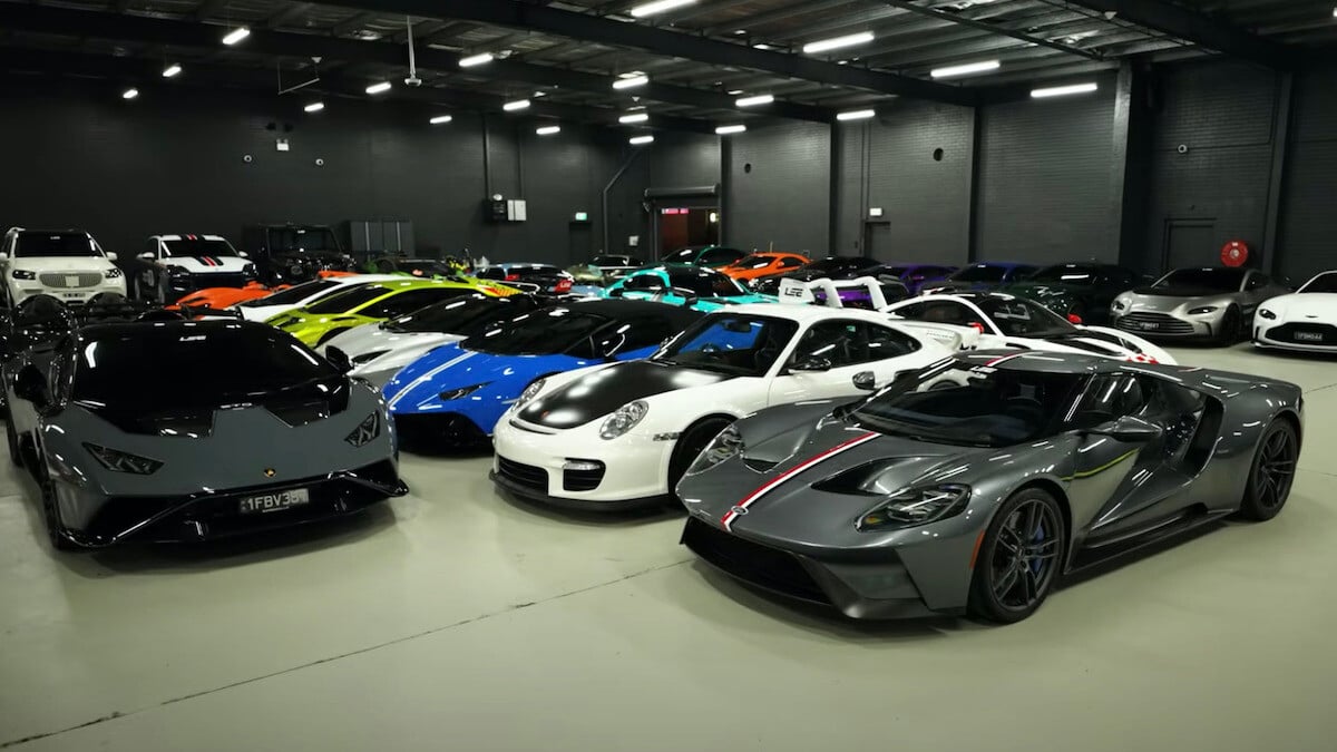 la valeur de la collection de voitures de ce milliardaire