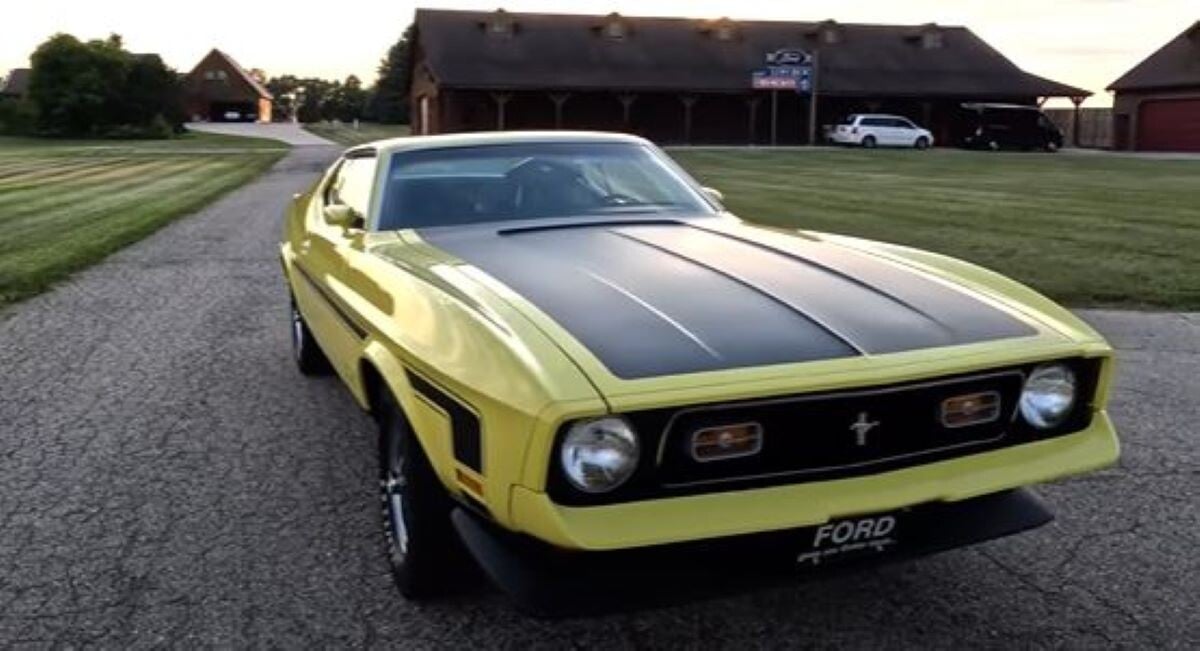 découverte d'un modèle unique de mustang après des décennies d'oubli