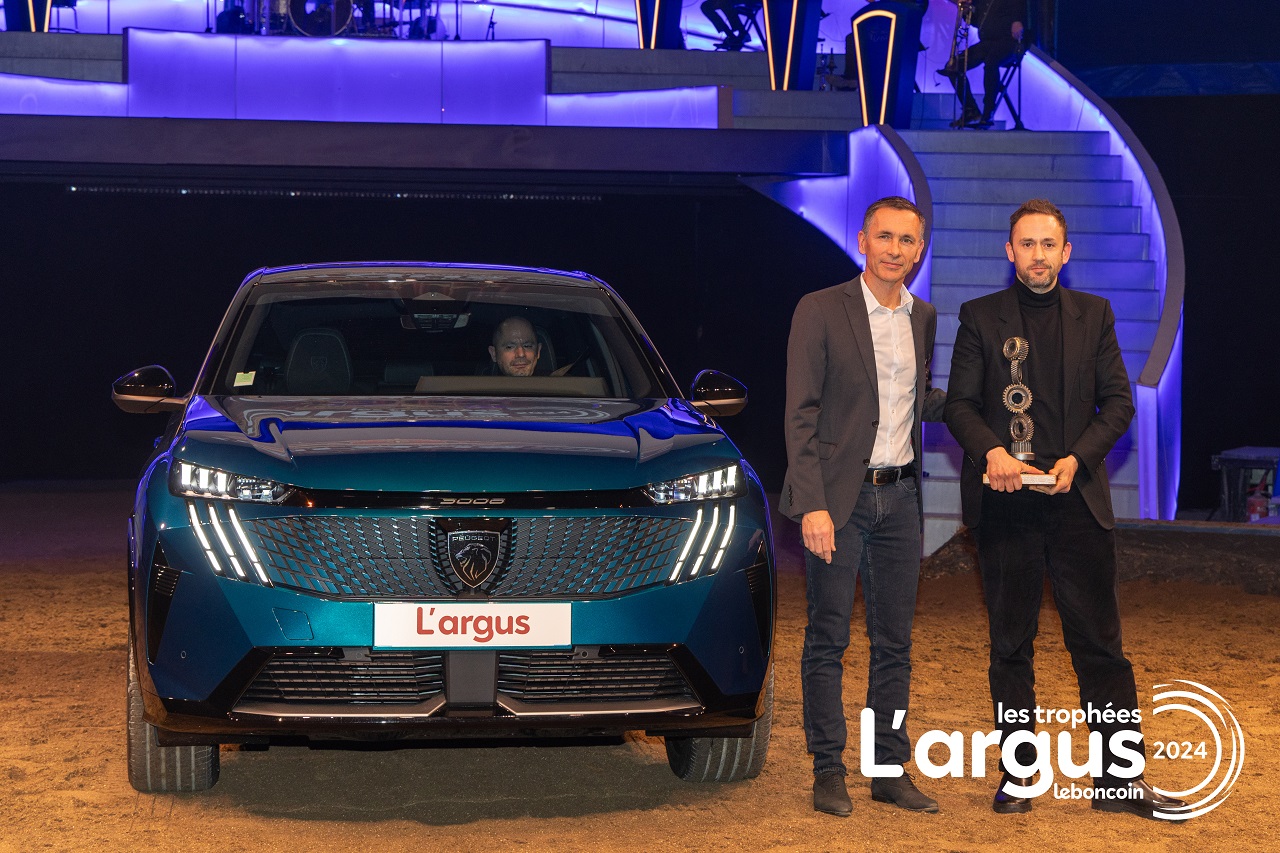 la peugeot 3008 remporte le trophée de l'argus de la