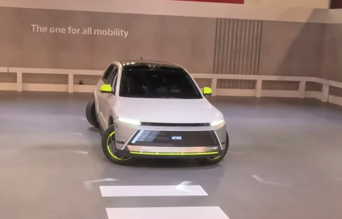 les roues de la hyundai ioniq 5 peuvent tourner à