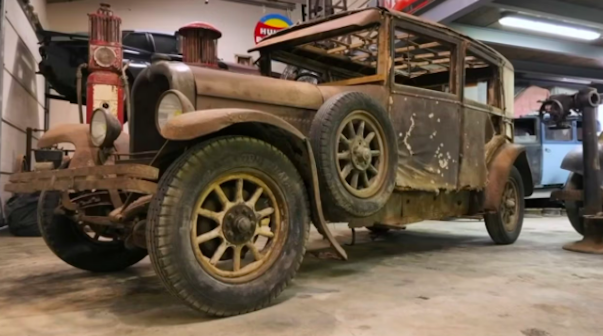 l'histoire extraordinaire de cette voiture datant de 1927